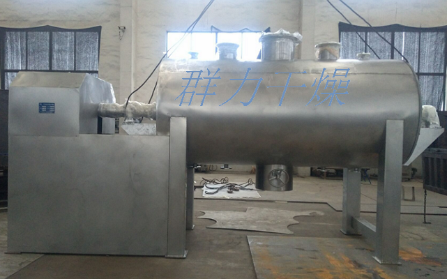 耙式真空干燥机现已制作完工，装车发往江西