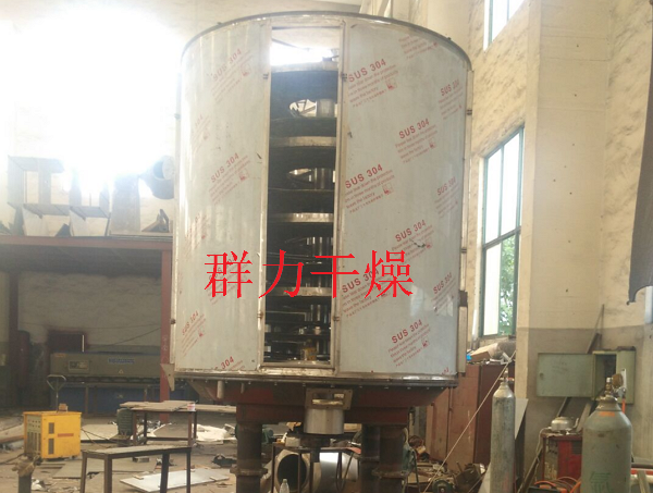 车间生产制作盘式连续干燥机、内径4.2米离心喷雾干燥机、实验型喷雾干燥机、烘箱等