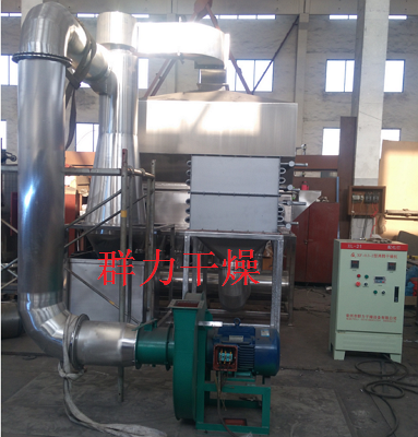 沸腾干燥机制作完毕发往广西