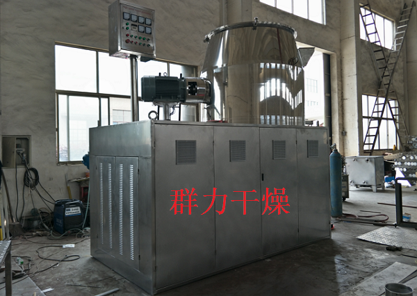 常州干燥行业最大的高速混合制粒机加工完毕，准备出货，发往印尼